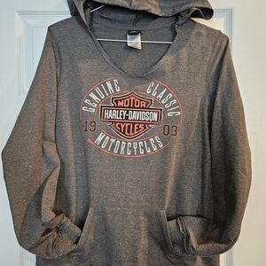 Harley-Davidson Gray Hoodie